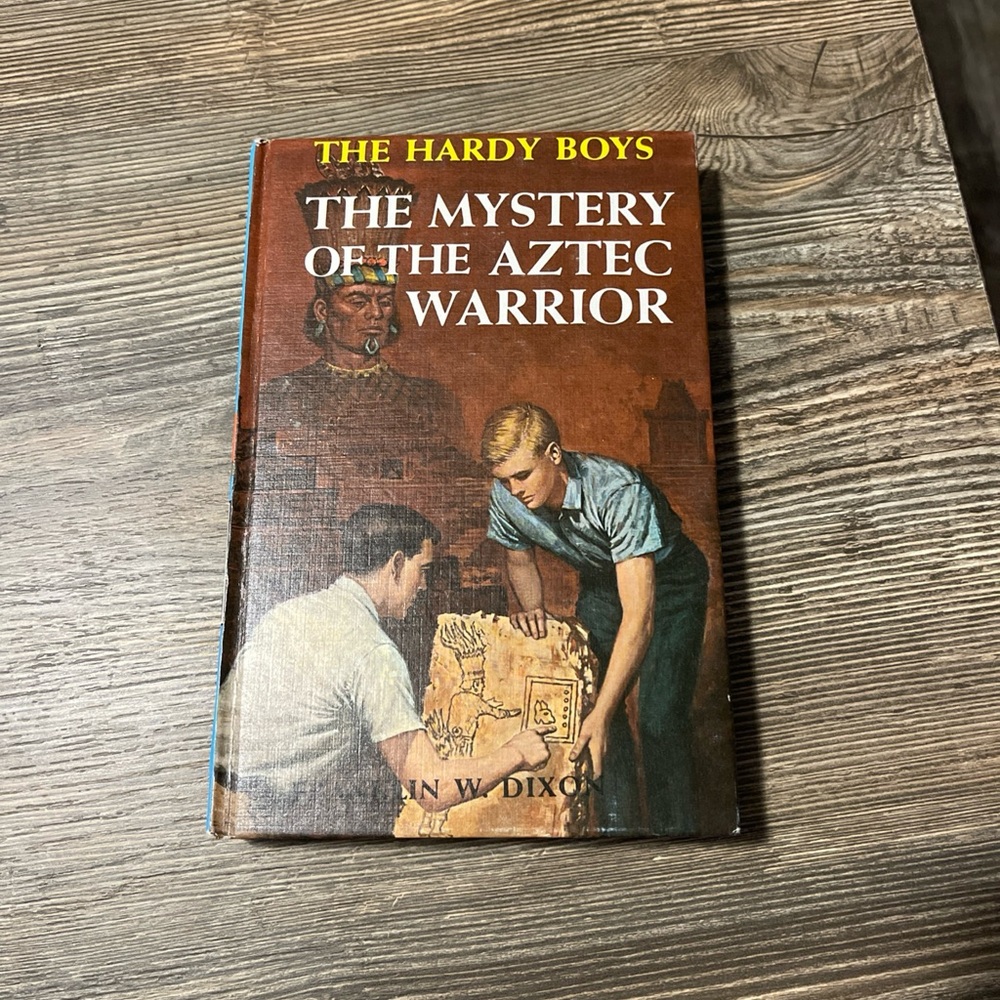 1964 Vintage HARDY BOYS BY FRANK W DIXON #43 THE MYSTERY OF THE AZTEC WARRIOR